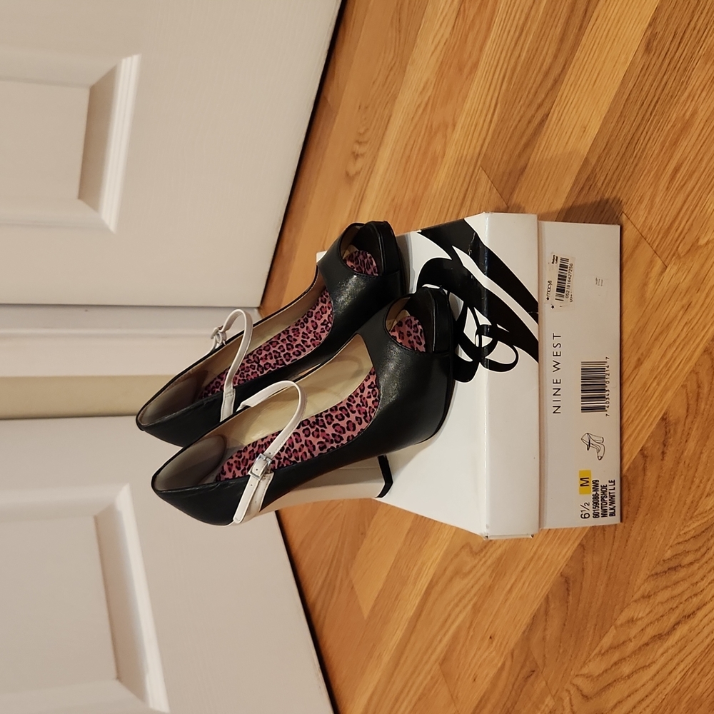Nine West Peekaboo Mary Janes